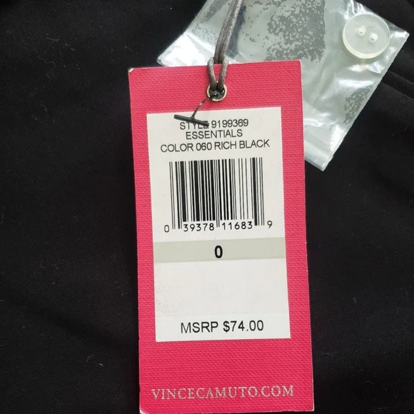 NEW WOMEN'S VINCE CAMUTO CUFFED HEM SHORTS SIZE 0 - Picture 8 of 8